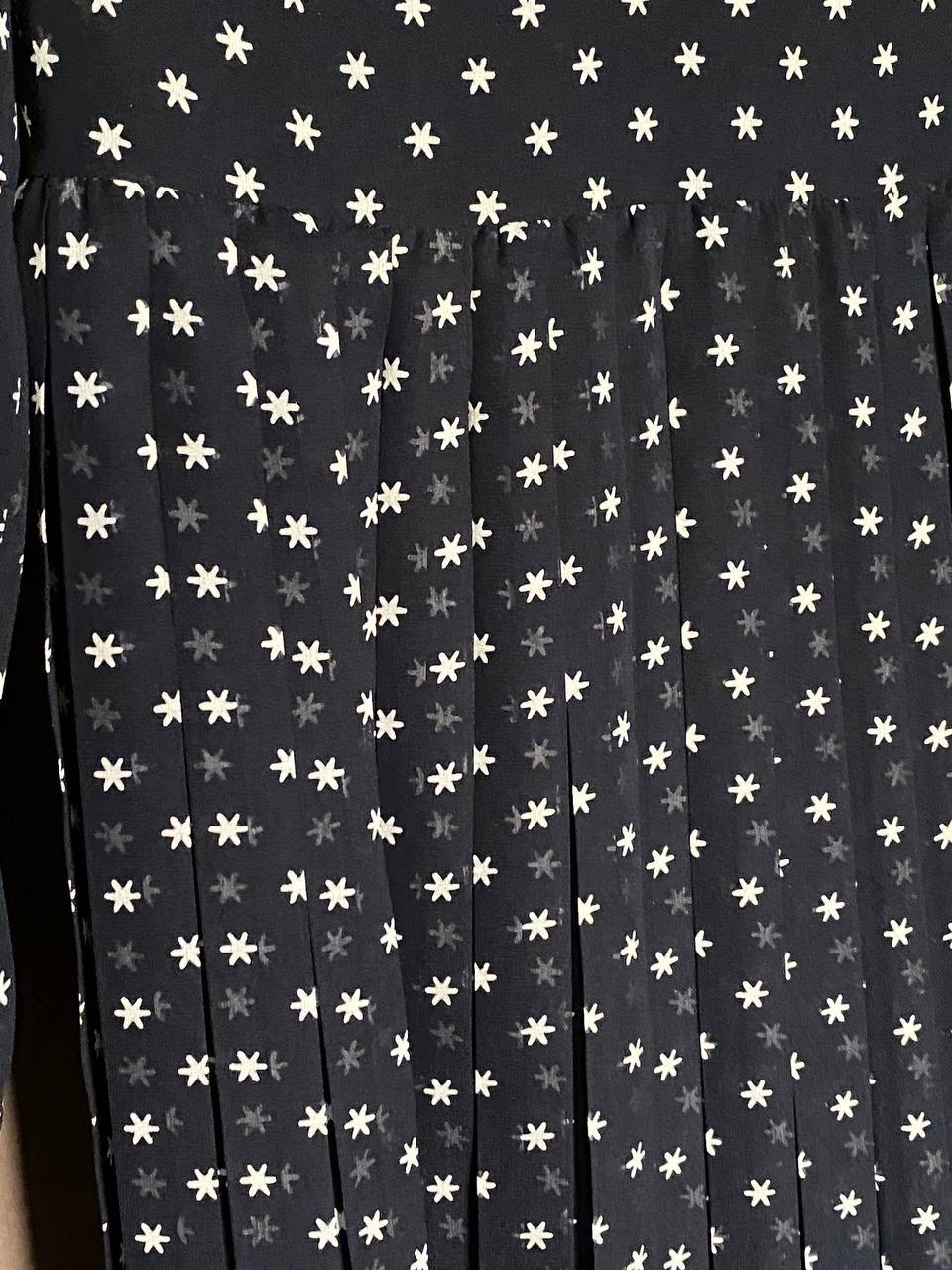 Christian Dior Star Print Silk Dress - Image 4