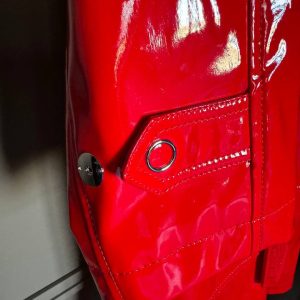 Burberry Patent Leather Trench Coat