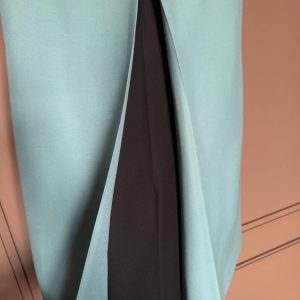 Valentino Mint Green Sleeveless Overlay Dress