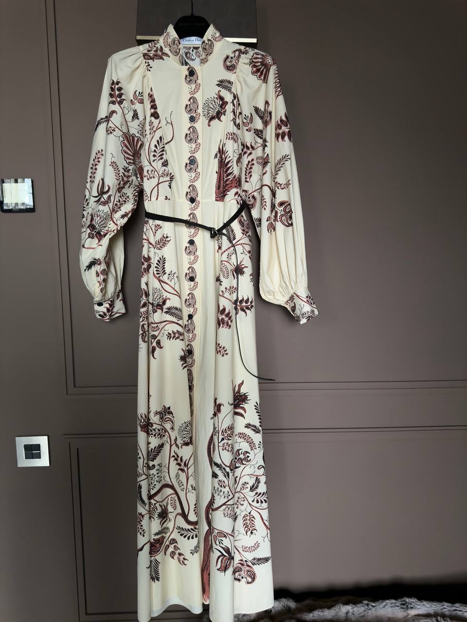 Dior Embroidered Maxi Dress - Image 4